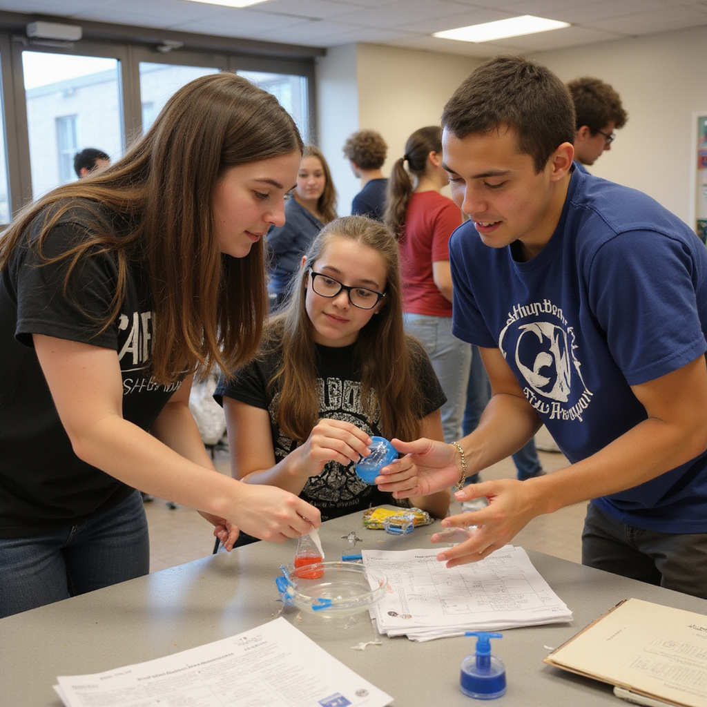 "High school students collaborating on a science project during a STEM summer program" hcssim center for talented youth rsi mites summer science program summer science program sumac minority introduction to engineering and science hampshire college summer studies in mathematics university of pennsylvania high school summer stem programs stanford university rsi mites northwestern university high school stem summer programs research science institute mites high school stem summer programs high school stem summer programs summer science program stony brook university johns hopkins center for talented youth summer science program high school stem summer programs summer science program georgetown university stanford university mathematics camp hcssim high school stem summer programs