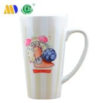 4 Pack - Latte Ceramic Mugs