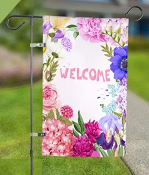 Sublimation Blank Yard Flag with Hanger - 5 Pack