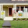 Sublimation Blank Yard Flag with Hanger - 5 Pack - Image 3
