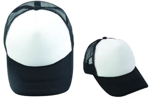 Sublimation Baseball Hat - Black Brim - 5PACK