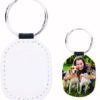 Sublimation Blank Leather Keychain 10-Pack - Image 2