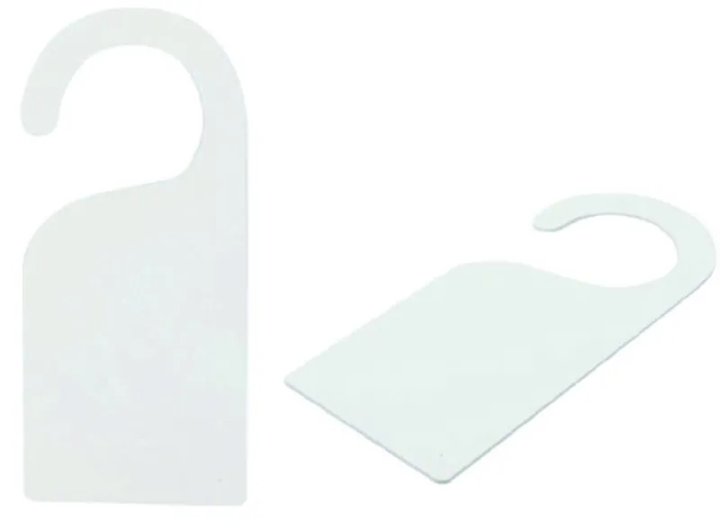 Sublimation Blank HANGING TAG - 5 Pack