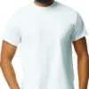 Sublimation BLANK 50/50 T-Shirt - Adult 3XL White