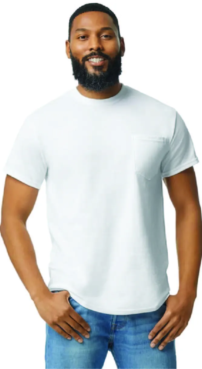 Sublimation BLANK 50/50 T-Shirt - Adult 3XL White