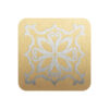 Laser Engraving Stainless Steel Coaster - GOLD - Image 2