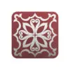 Laser Engraving Stainless Steel Coaster - RED - Image 2
