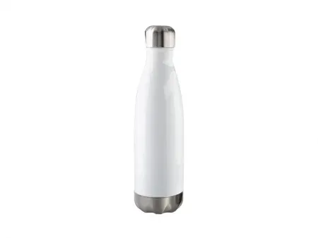 17oz Sublimation BLANK White Travel Bottle