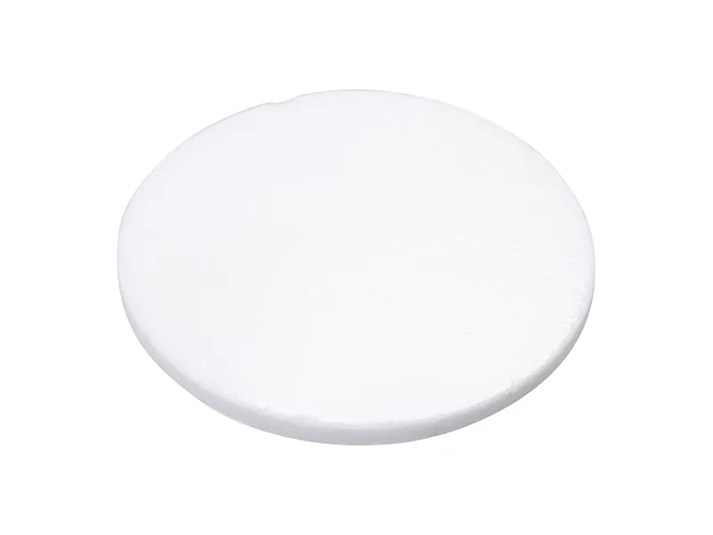 Sublimation Blank Round Marble Coaster with Cork Base