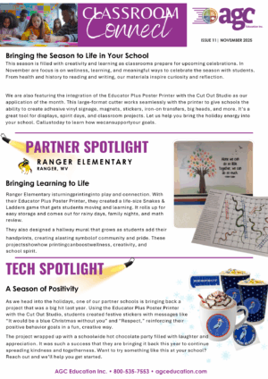 November Classroom Connect Newsletter
