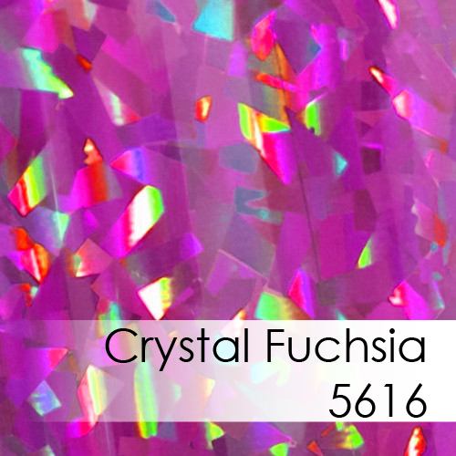 Crystal Fuchsia Sparkle Deco Heat Transfer Material