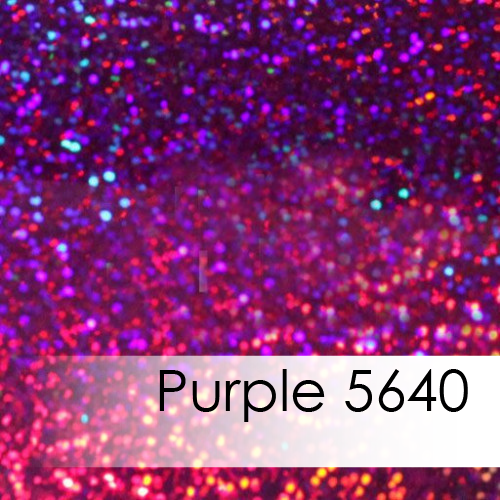 Purple Sparkle Deco Heat Transfer Material