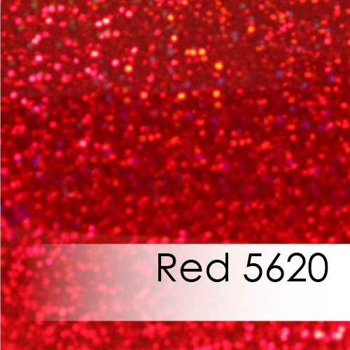 Red Sparkle Deco Heat Transfer Material