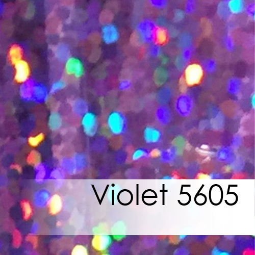 Violet Heat Transfer Deco Sparkle Material