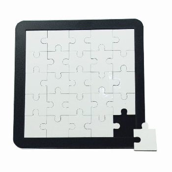alternative front view of square sublimation puzzle