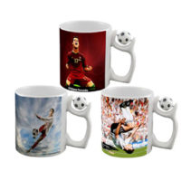 3 soccer mugs to be used with the sublimation printer