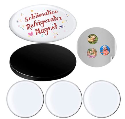 Ganz Set of 6 Glass Magnets 3 Modern Floral &3 Messages Be Kind Be Happy Be  Free