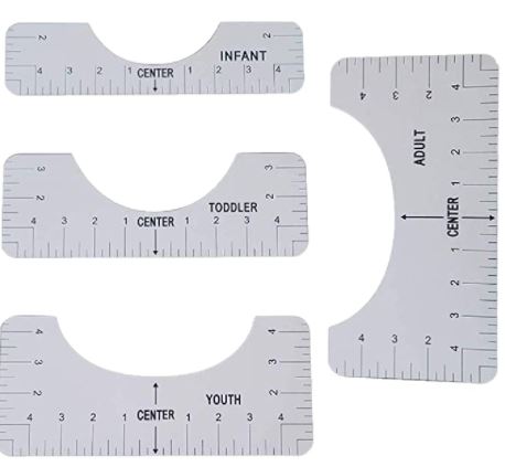 Crafty Transfer Tool Heavy Duty Aluminum T-shirt Alignment Guide