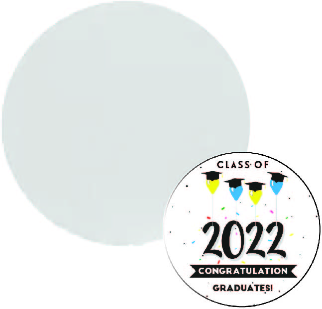 Blank Sublimation Blank Magnet 3.75 - Circle 10-Pack for Printing