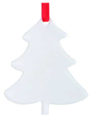 Sublimation Blank Ornament Christmas Tree Ornament Blank 