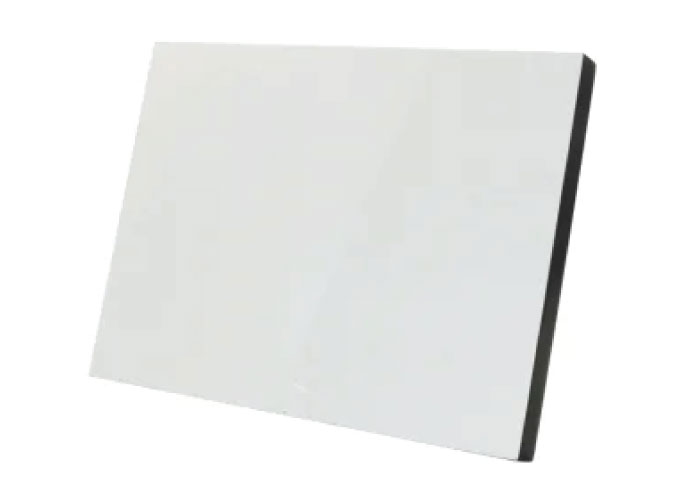 white hardboard plaque